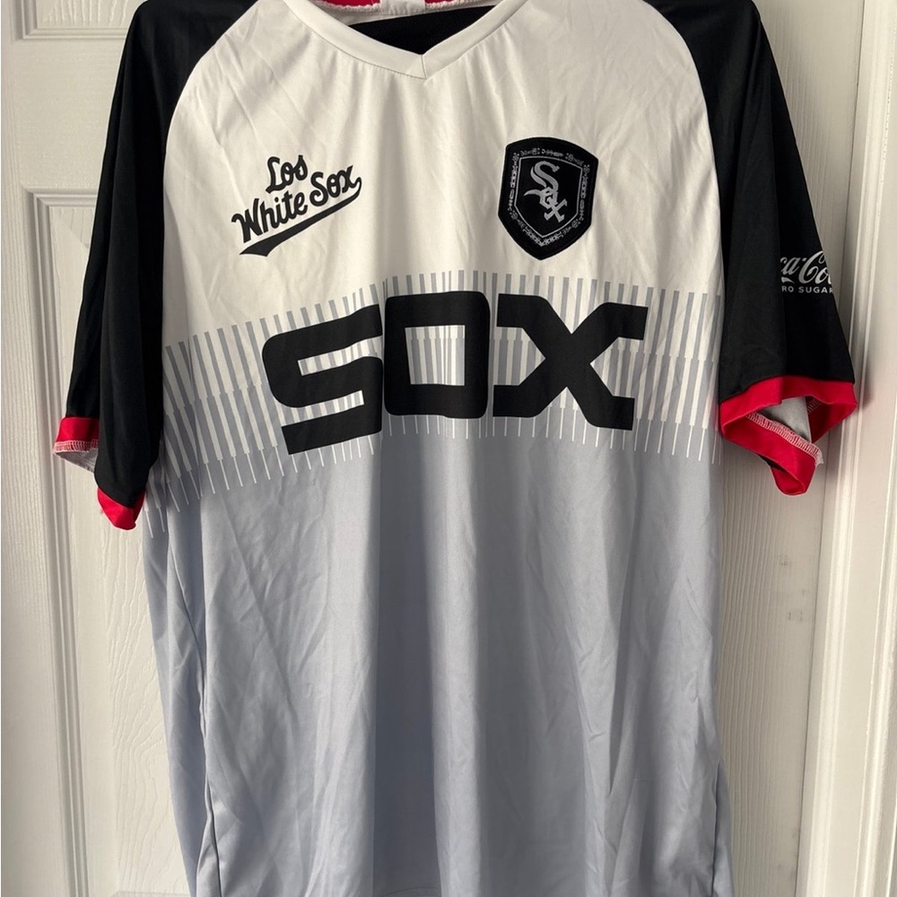 Sox Men's Black and White Shirt